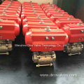 ISO Control Industrial 3PC Floating Ball Valve